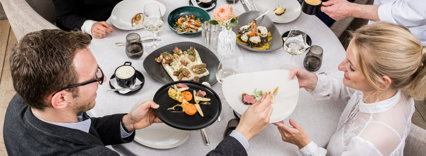 Restaurant Tipkens im Severins Resort & Spa auf Sylt Gäste im Restaurant Tipkens