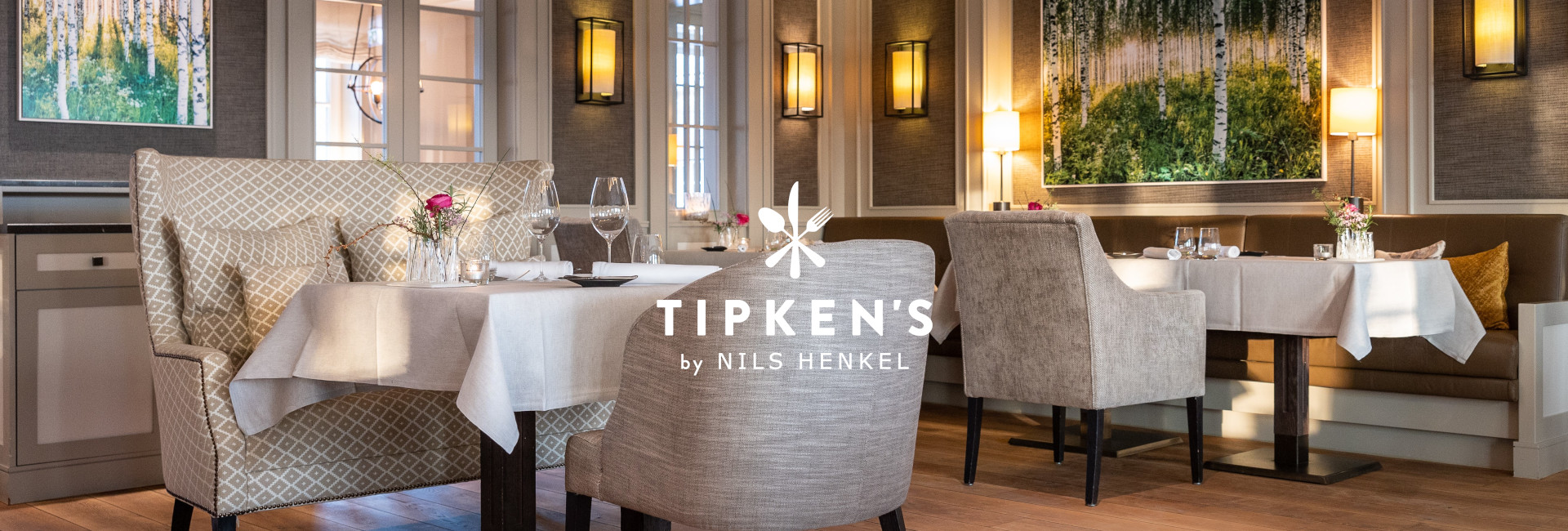 Gemütliche Atmosphäre im Restaurant Tipken's by Nils Henkel | Severin*s Resort & Spa Sylt