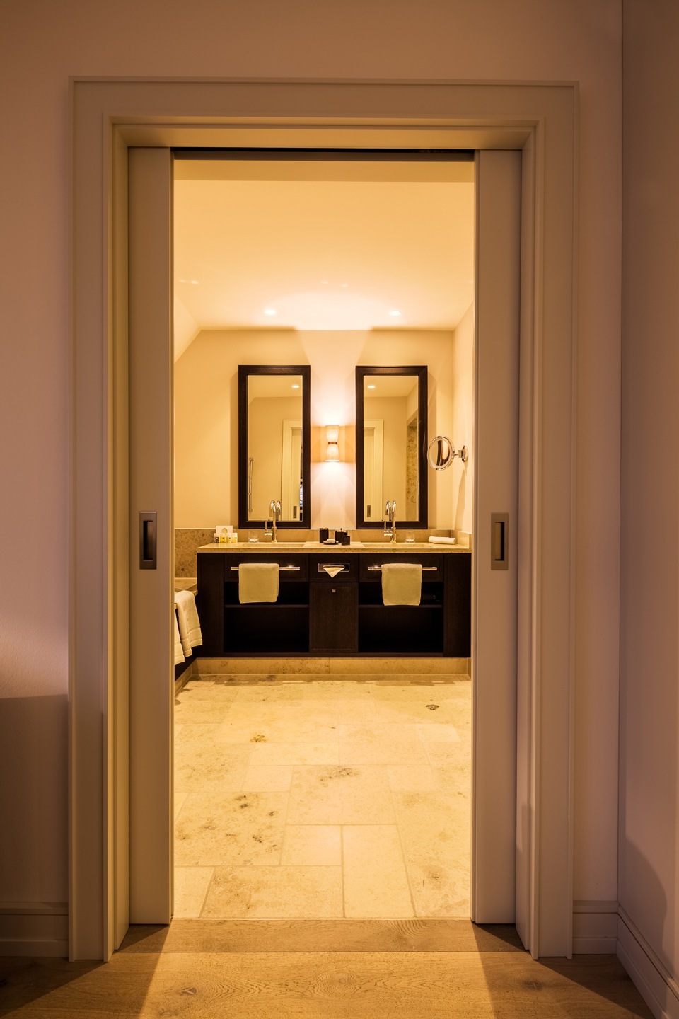 Bathroom in the Superior Double Room in the Severin*s Resort & Spa on Sylt