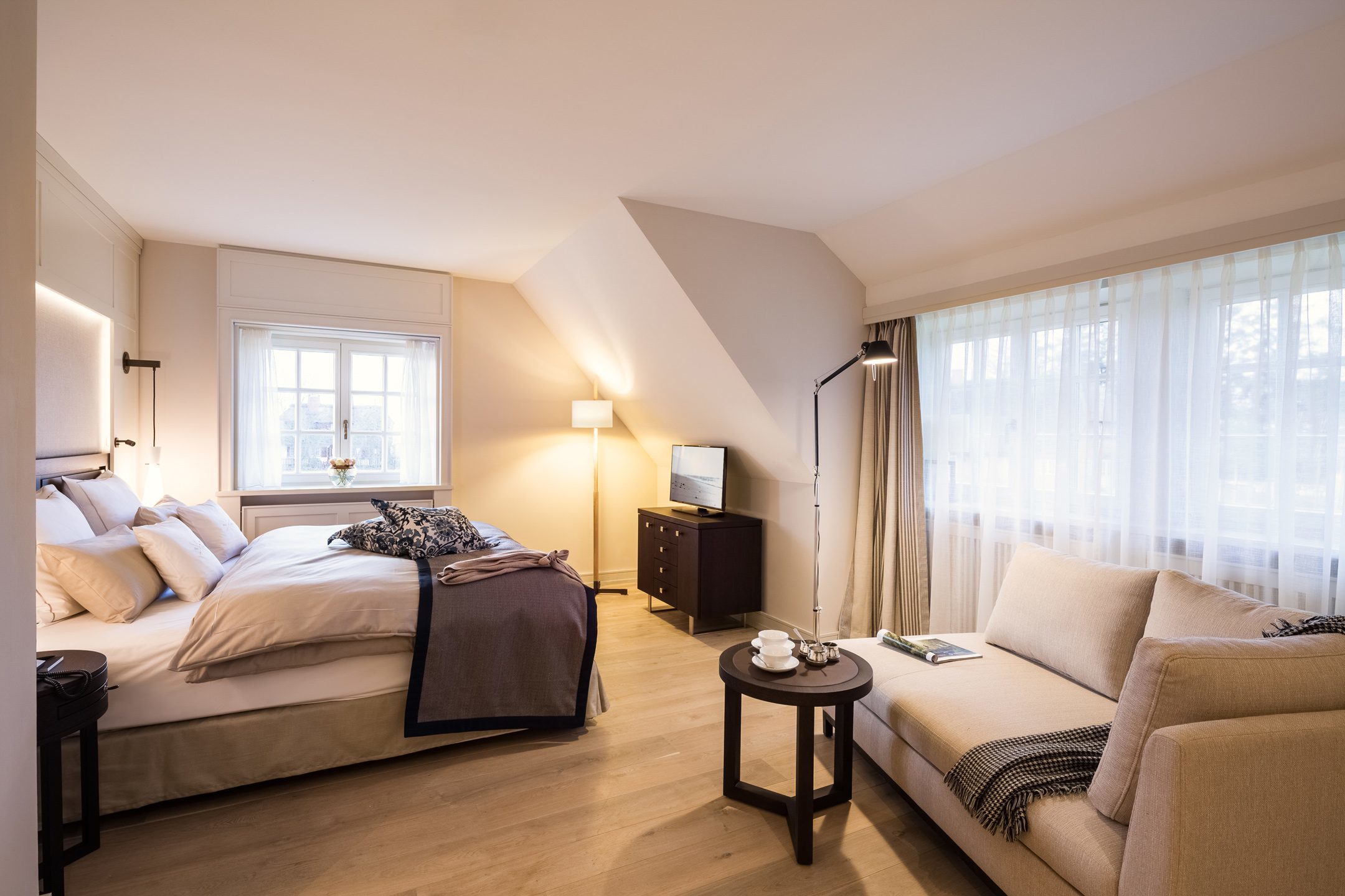 Bedroom in a part of House Severin*s on Sylt