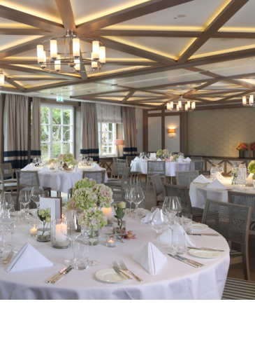 Decoration of a private party in the Lee event room on Sylt | Severin*s Resort & Spa