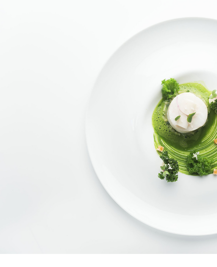Restaurant Tipken's by Nils Henkel | Dish: Cod with kale