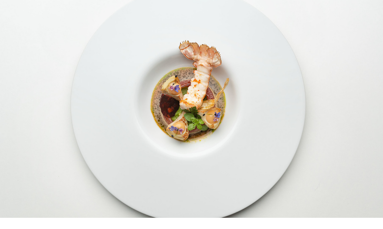 Restaurant Tipken's by Nils Henkel | Gericht: Kaisergranat mit Chorizojus und Artischocken