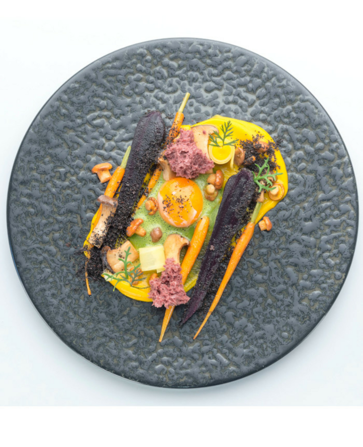 Restaurant Tipken's by Nils Henkel | Gericht: Urkarotte mit Wachtelsolei
