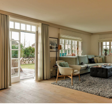 Wohnbereich & Garten Luxus Ferienhaus auf Sylt