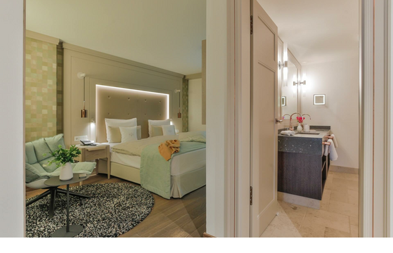 Haus Severin*s Plus bedroom & bathroom hotel Sylt