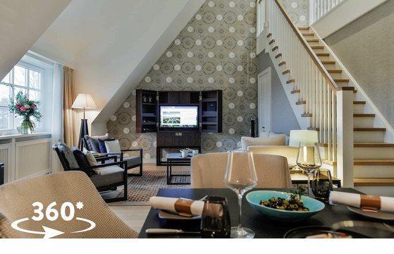 Maisonette Family Severin*s Suite 360 Grad Wohnberiech Hotel auf Sylt