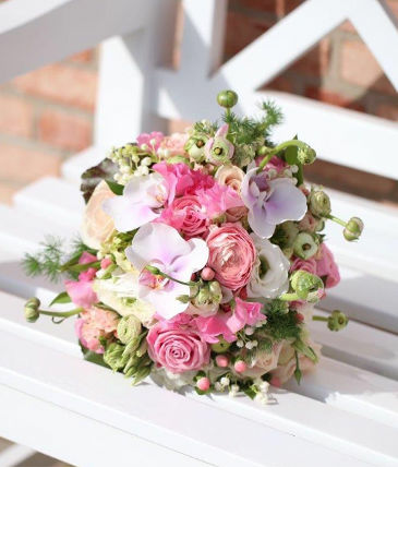 Grund zum Feiern Blumenstrauß heiraten auf Sylt