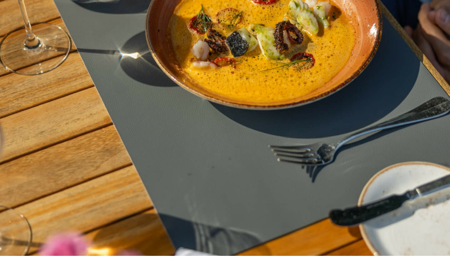 Gericht im Restaurant Hoog Gericht im Restaurant Hoog