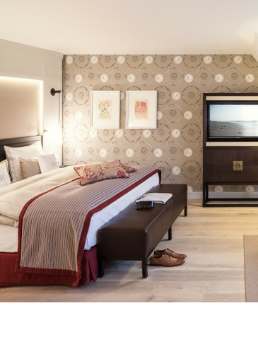 Hotel rooms & suites bedroom Severin*s Resort & Spa hotel Sylt