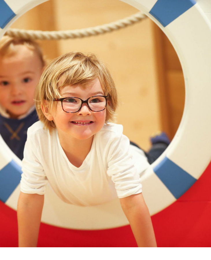 Children playing at Kids Club at Hotel Severin*s Resort and Spa on Sylt