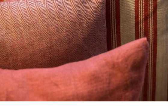 Pillow in the Superior Double Room in the Severin*s Resort and Spa on Sylt