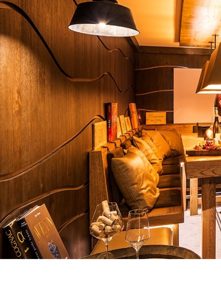Exclusive wine cellar in the Hotel Severin*s Resort and Spa on Sylt