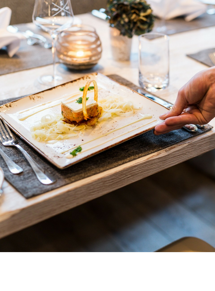 köstliches Essen im Restaurant Hoog im 5 Sterne Hotel Severin*s auf Sylt